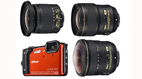 Анонс трех новых объективов и защищенного цифрокомпакта Nikon
